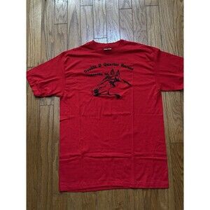 Vintage 80’s Quarter House  T-Shirt Size X-Large On Hanes FF Tag